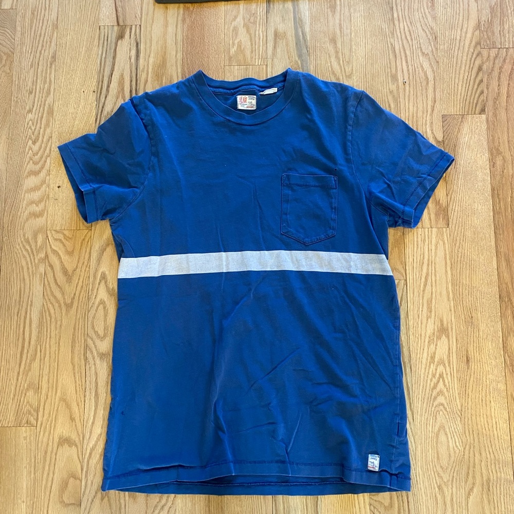 Makaha Shorts M. NII Blue Stripe T-shirt